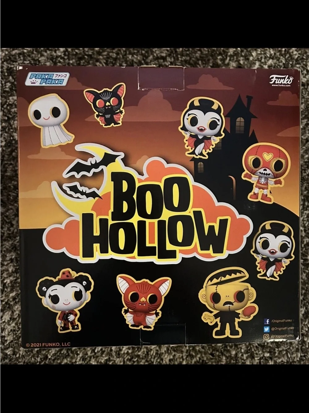 Funko Paka Paka Boo Hollow Halloween Figures complete set
